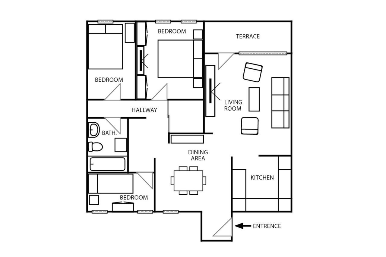 Apartment Bella Art Belgrado Buitenkant foto